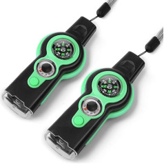 binboll аварийный свисток с функцией выживания, многофункциональный инструмент, свисток безопасности с шнурком, идеально подходит для каякин