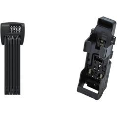 ABUS Bordo 6000C Складной замок с держателем SH Lock Holder и держателем велосипедного замка SHFL 6000/90 Bordo/Monkeylink - держатель замка для легкой транспортиров