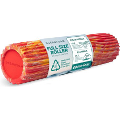Oceanfoam Tidal Roller - Пенный валик для массажа мышц при болях в спине и растяжении - Широкая волнообразная структура - Эргономичный дизайн - Йога и а