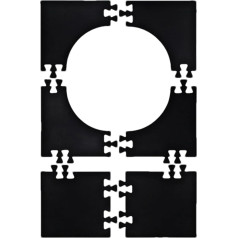 Защитное кольцо для доски для дартса - окружение доски для дартса, защита стены доски для дартса | разъемная защита стены доски для дартса, з