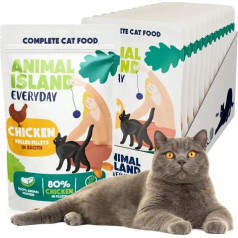 Animal Island куриное филе - влажный корм для кошек - 12х85 г