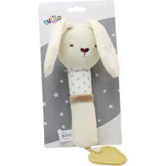 Звуковая игрушка - карамельный зайчик 17 см