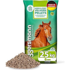 Eggers Man Horse and Pony Цельнозерновые гранулы 5 мм для лошадей, упаковка 1 (1х 25кг)