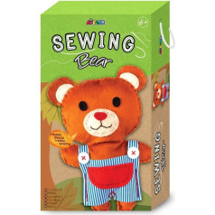 Mg Dystrybucja Набор для творчества Шьем плюшевого мишку