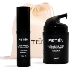 FETĒN Набор для ухода за лицом для мужчин - Крем для глаз и крем для лица - Средства по уходу за кожей для мужчин - Набор для ухода за кожей для м