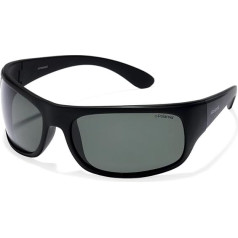 Солнцезащитные очки Polaroid Unisex для взрослых, черный (черный / зеленый поляризованный), 66