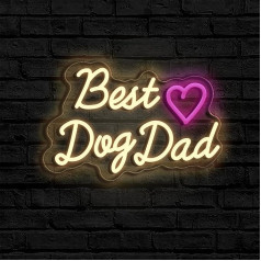 Ao Yee ZGL Собака Неоновый Свет Лучший Собака Мама Папа Светодиодный Свет для Стены Декор Подростковая Комната Мальчики Девочки Игровая Комна