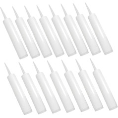 Пакет из 15 пустых резиновых трубок герметик заполняемый Caulking пустые картриджи пустые трубки для затирки многоразовые картриджи замена