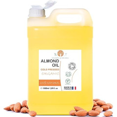 Органическое миндальное масло, чистое, холодного отжима, натуральное, косметическое массажное масло, масло для волос и бороды, масло для те
