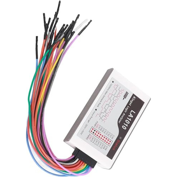 16-канальный логический анализатор с кабелем Портативный анализатор Устройство 100 м Частота дискретизации 50? 50 В Вход .2 В CMOs, 0.9 CMOs. Логически