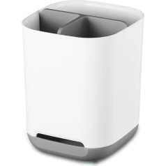 Zahnbürstenhalter, 3 Schlitze, Zahnbürsten-Organizer mit Ablauflöchern für Badezimmer und Küche