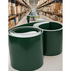 Прочная полоса из ПВХ серого цвета - 4 мм дикке для непрерывной передачи сигнала Verpackungsmaschine - удобная упаковка (70 x 400 x 0,4 см)