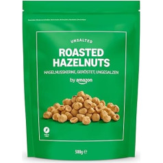 by Amazon Ядра фундука, обжаренные, несоленые, 500 г.