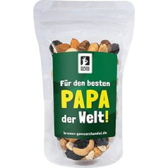 Bremer Gewürzhandel Ореховая смесь для лучшего папы в мире, ореховая смесь, студенческая еда с надписью, на День отца, 175 г