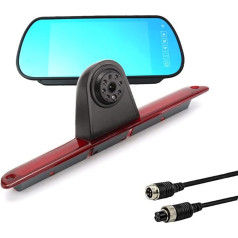 Цветная камера заднего хода в 3-м тормозном фонаре Камера на крыше в 3-м тормозном фонаре для Sprinter W906