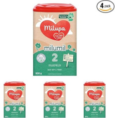 Milupa Milumil 2 - последующее молоко - сухое детское молоко - после 6 месяцев - компаньон для дополнительного питания с необходимыми питательными в