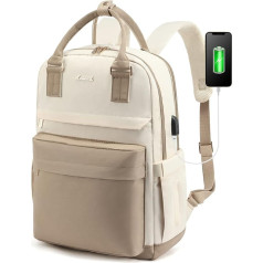 Женский рюкзак Lovevook, с отделением для 15,6-дюймового ноутбука, для девочек/подростков, с портом для зарядки USB, водонепроницаемая школьная су