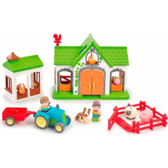 Центр раннего развития Happyland Farm Ферма с более чем 15 деталями для малышей 2-5 лет