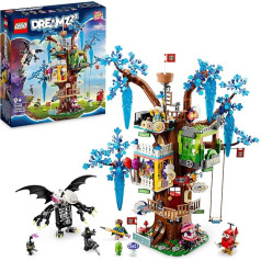 LEGO 71461 Набор Dreamzzz Фантастический дом на дереве, постройте 2 разные версии, с миссис Кастильо, Иззи, Матео и минифигурками Ночного охотника, о
