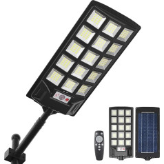 600 Вт открытый солнечный свет, 400000 LM 6500 K LED солнечной энергии датчик движения уличный свет сад, IP65 водонепроницаемый настенный светильник, с