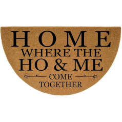 Забавный полукруглый коврик, коврик для входной двери, коврик для входа на улицу, прочный коврик для приветствия на крыльце, 29,5