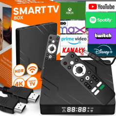 RTO Smart tv box 4k wifi bt android 13 attachment 2/16 hdr all apps - er1008