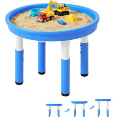 FUNLIO Tuff Tablett für sensorisches Spielen, höhenverstellbar, Blau